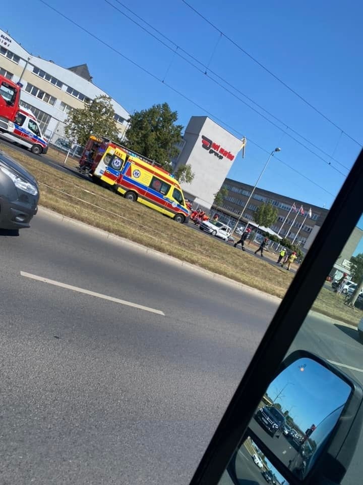 Dwa wypadki na ulicy Gdańskiej w Szczecinie. Spore utrudnienia