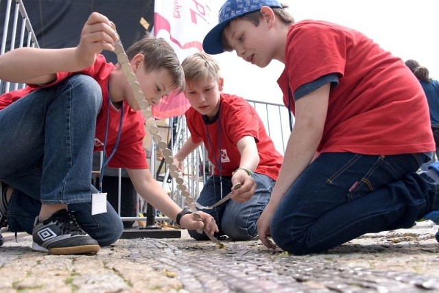 Akcja w Białymstoku odbywała się w niedzielę na Rynku Kościuszki.