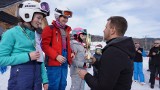 Mistrzostwa w narciarstwie alpejskim. Konkurują mieszkańcy gminy Wielka Wieś o puchar wójta