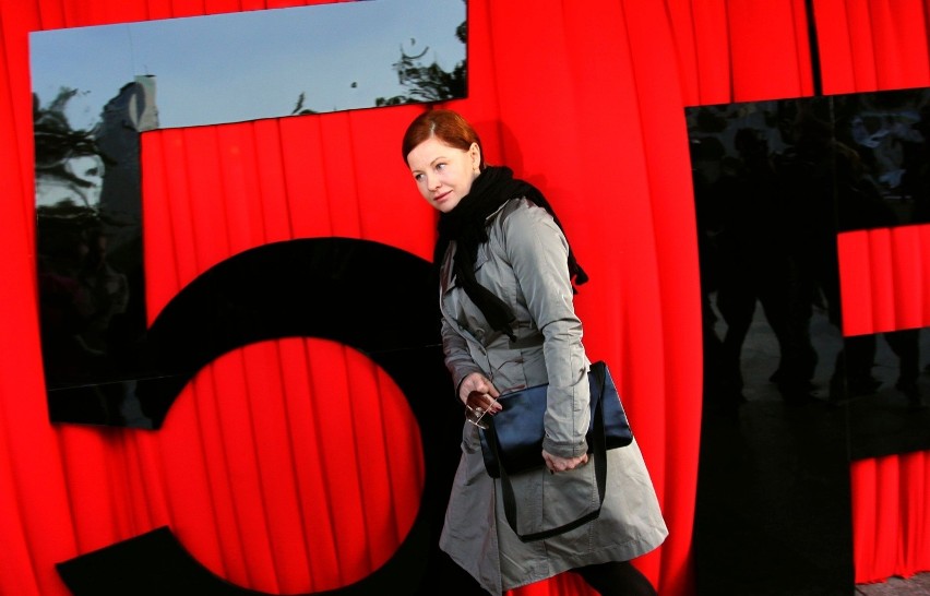 Ewa Skibińska podczas festiwalu filmów fabularnych w Gdyni.