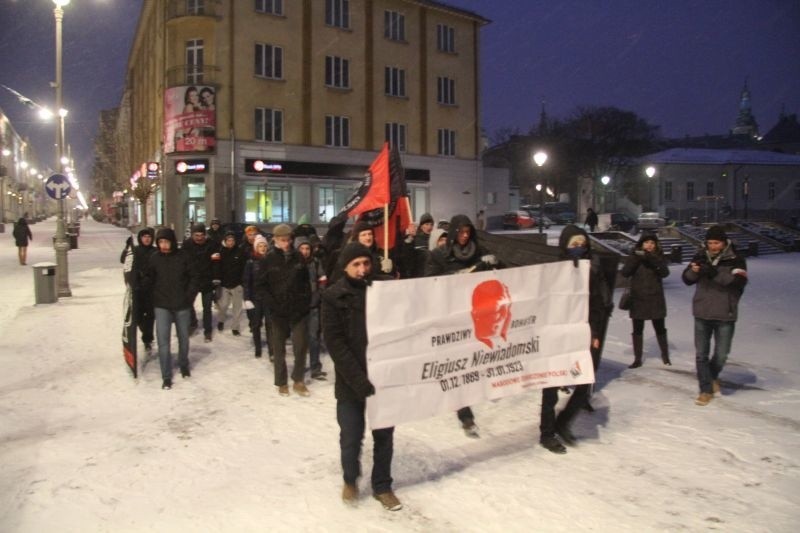 Kielce: Marsz w w rocznicę śmierci Eligiusza Niewi