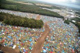 Woodstock 2016 z góry: hektary zapełnione namiotami [WIDEO, ZDJĘCIA]