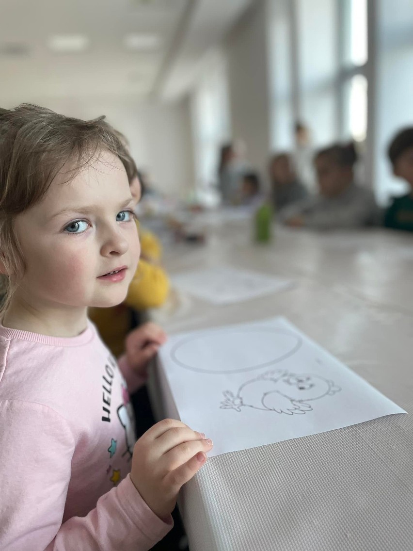 Zajęcia integracyjne dla dzieci z Ukrainy w Sędziszowie....