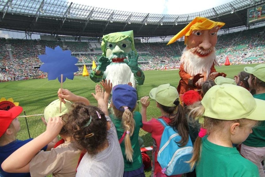 Wrocław: Dzień Przedszkolaka na Stadionie Miejskim (ZDJĘCIA, FILM)