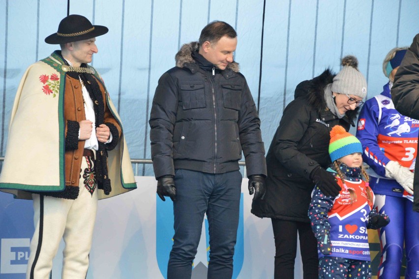 Zakopane. Prezydent Duda szusował na Polanie Szymoszkowej [ZDJĘCIA]