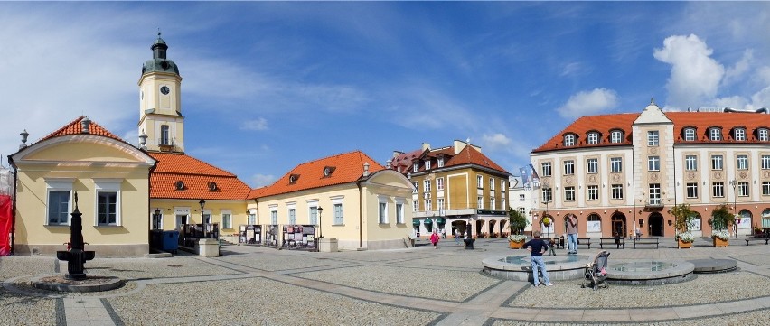 Rynek Kościuszki w Białymstoku.