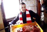Van der Biezen dostał tort za gola w derbach