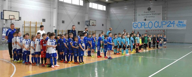 Osiem drużyn rocznika 2015/2016 rywalizowało podczas turniej piłkarskiego Gopło Cup 2024 w Kruszwicy