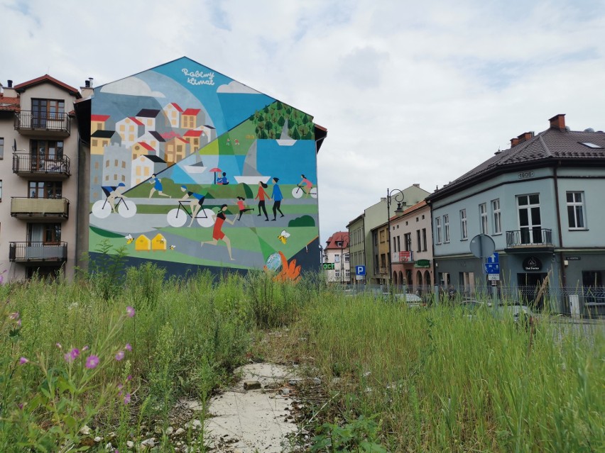 Ekologiczny mural w Chrzanowie