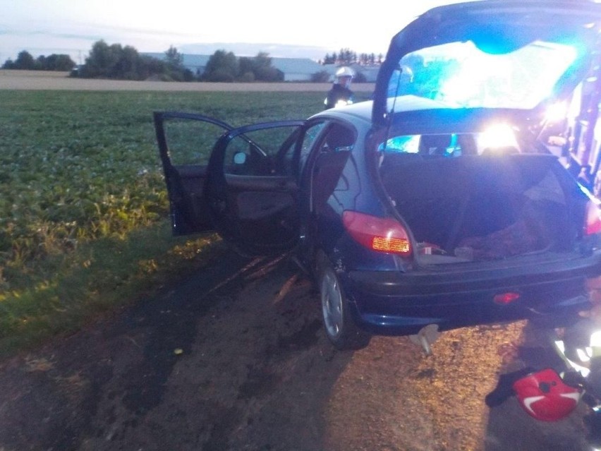 Cztery osoby trafiły do szpitala w  środę wieczorem w wyniku...