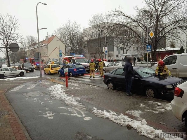 Wypadek w Opolu - 23.01.2023r.