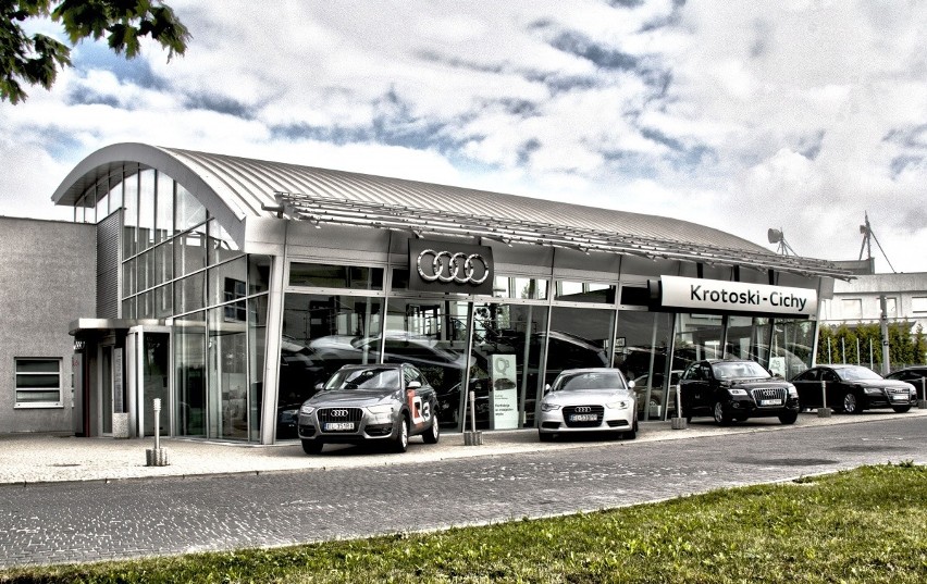 Jeden z salonów Audi należący do Grupy Krotoski-Cichy.