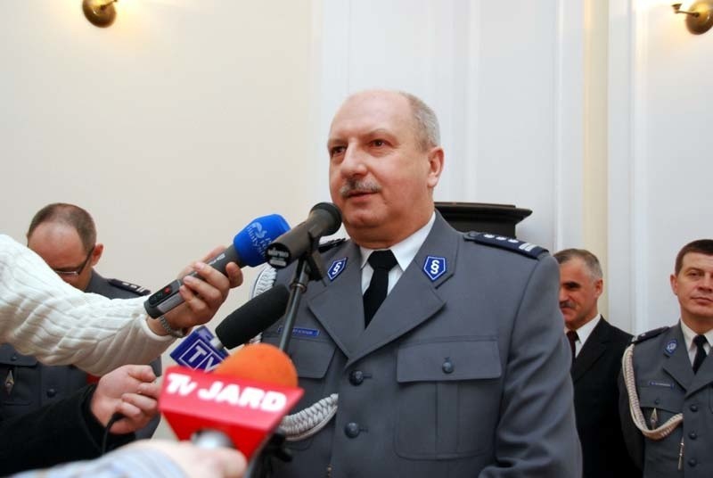Inspektor Igor Parfieniuk, były już Komendant Wojewódzki...