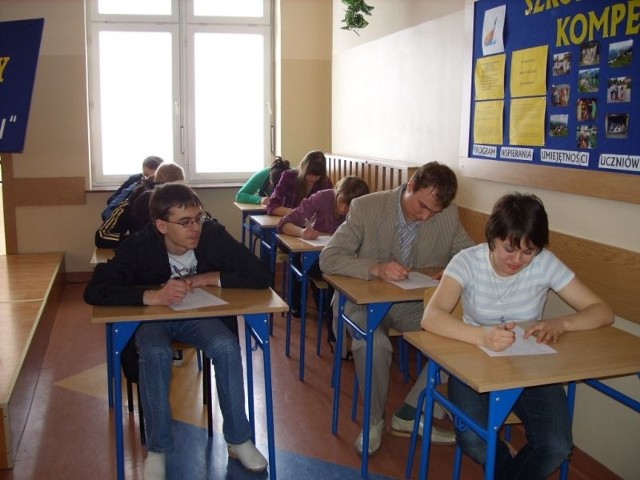 Uczniowie wzięli udział w konkursie wiedzy o ekonomii.