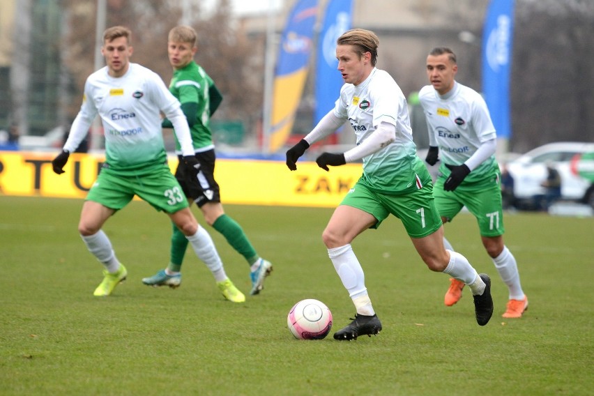 Fortuna 1 Liga. Radomiak Radom - PGE GKS Bełchatów 2:0. Gole strzelali, Mateusz Michalski i Patryk Mikita. ZDJĘCIA Z MECZU I Z TRYBUN 