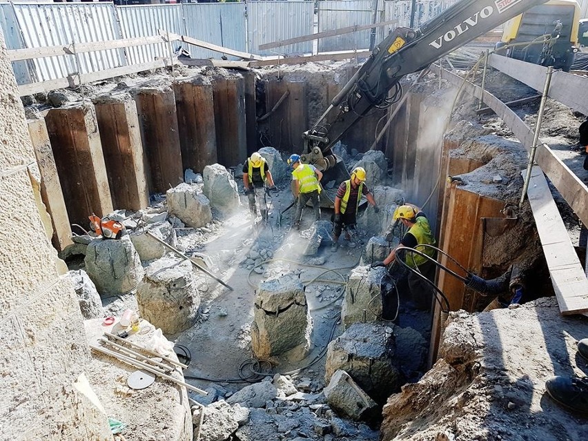 Kolejarze budują. Centrum Krakowa zmienia się nie do poznania