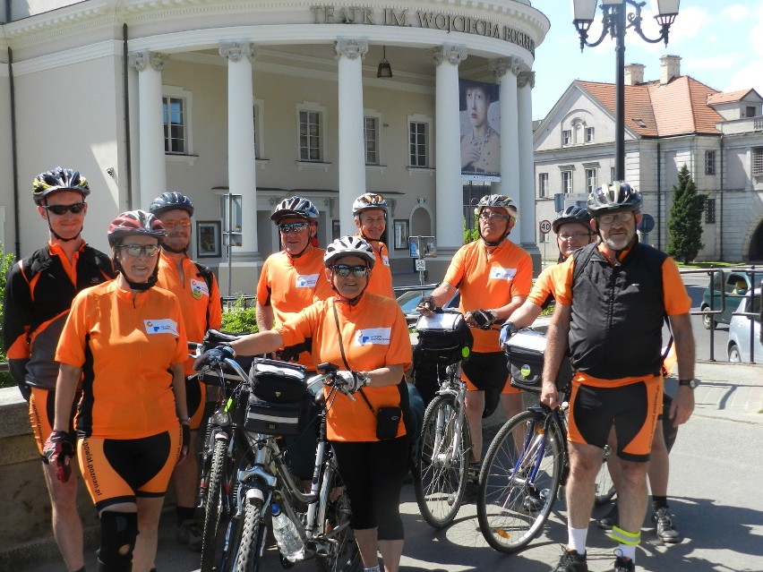 Kalisz powitał rowerzystów słońcem