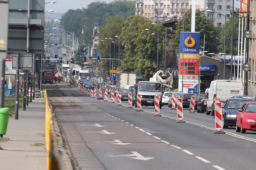 W połowie września zakończy się remont ul. Katowickiej