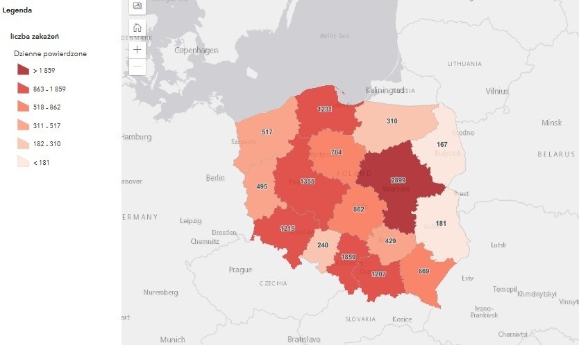 Koronawirus w Polsce, 22.03.2021