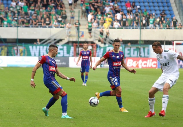 22.08.2021. Piast Gliwice - Śląsk Wrocław.Zobacz kolejne zdjęcia. Przesuwaj zdjęcia w prawo - naciśnij strzałkę lub przycisk NASTĘPNE