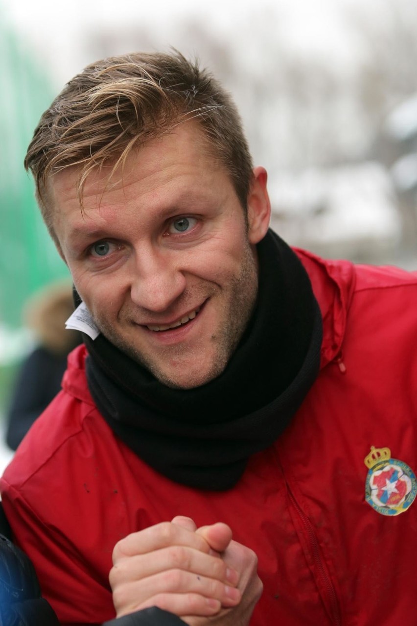 Jakub Błaszczykowski wziął udział w treningu Wisły Kraków