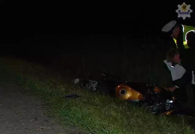 Śmiertelny wypadek motocyklisty, Bożepole Wielkie 30.05.2014