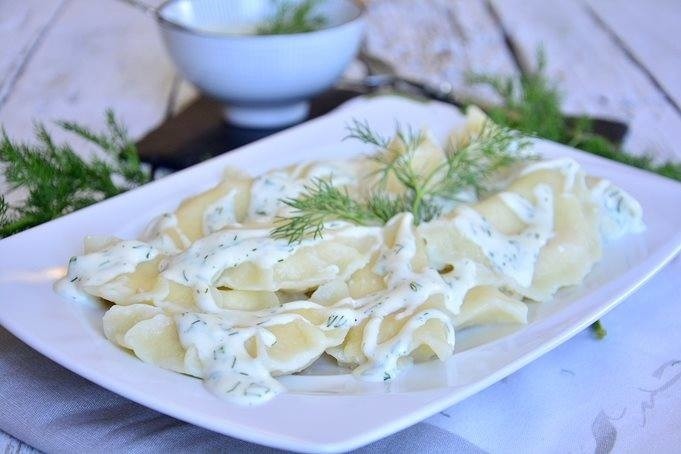 Pierogi z wędzonym łososiem Patrycji Fudalewskiej-Jasińskiej...