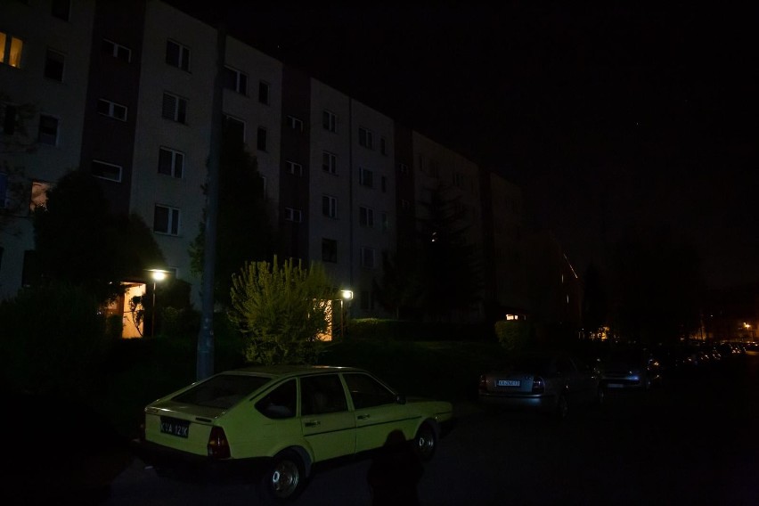 O północy w Krakowie gaśnie oświetlenie uliczne