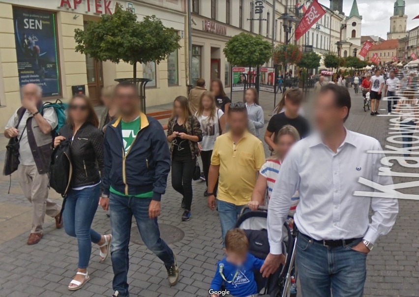 Mieszkańcy Lublina na zdjęciach Google Street View. Kogo uwieczniła kamera na placu Litewskim i deptaku? Sprawdź!