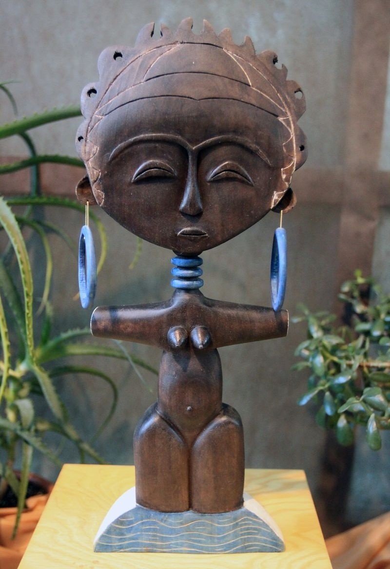 Magia zaklęta w maskach - Afrykańskie maski i kobiety na wystawie w Palmiarni