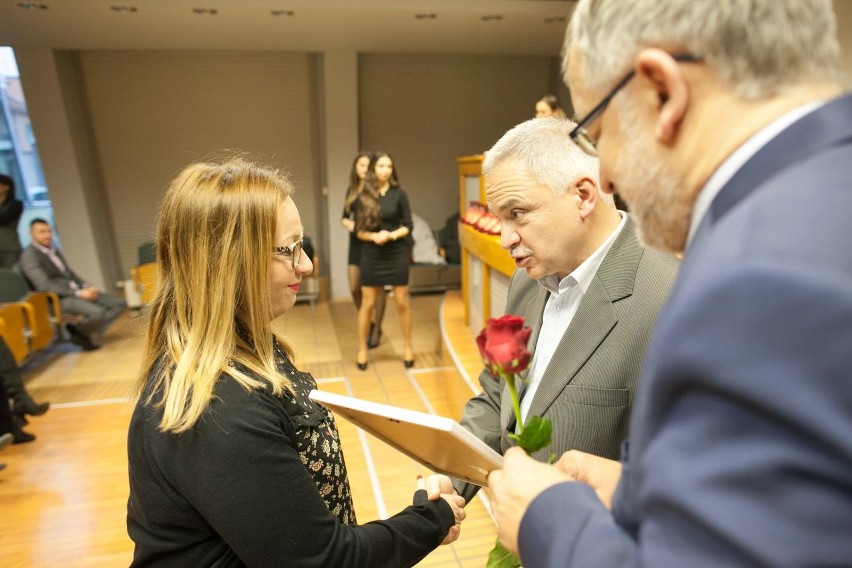 "Nauczyciel na medal" - gala w WSZiA w Opolu.