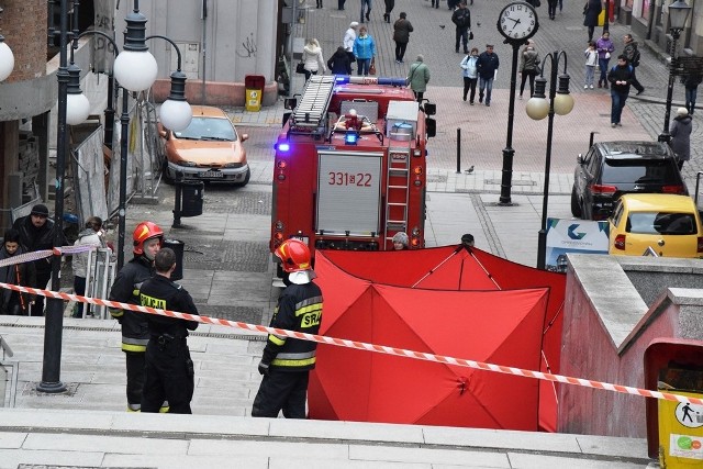 Do tragedii w centrum Bielska-Białej doszło 26 marca ok. godz. 11.00