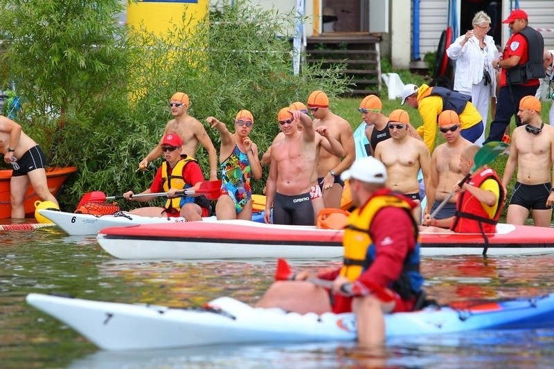 46 edycja Maratonu Pływackiego Wpław przez Kiekrz -...