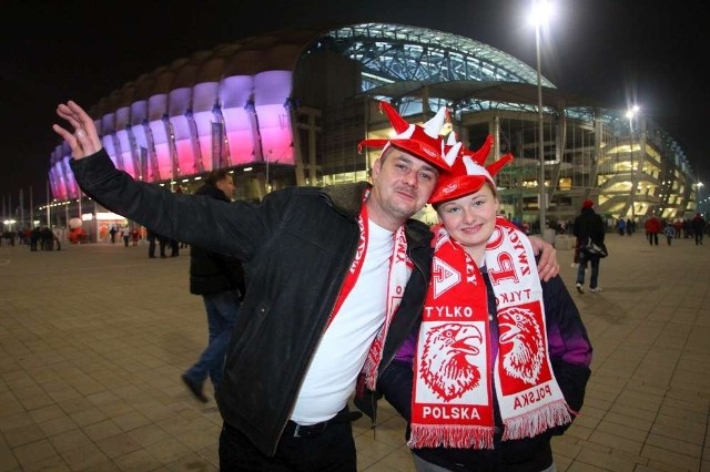 Polska - Irlandia w Poznaniu: Kibice już na stadionie!