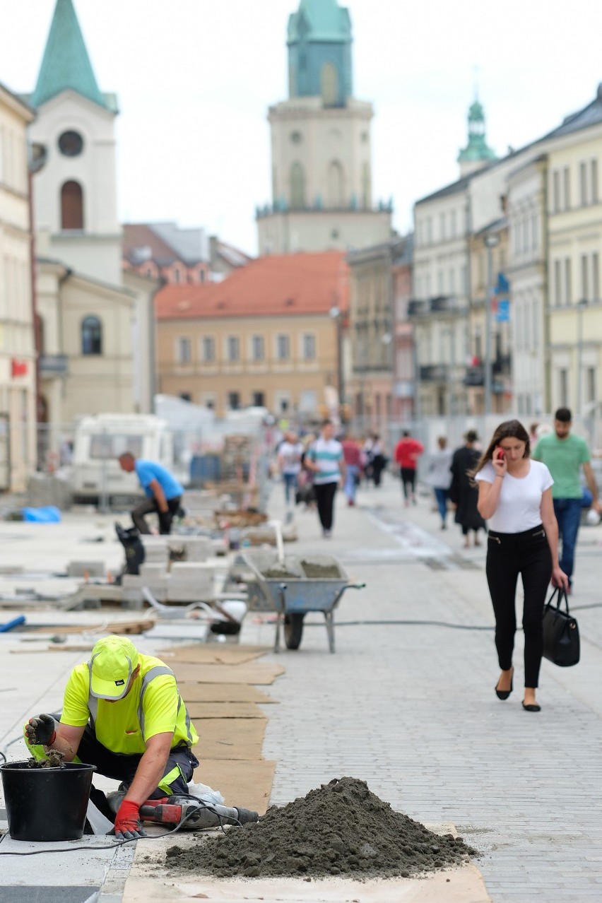 Czerwiec 2018 - Remont Krakowskiego Przedmieścia