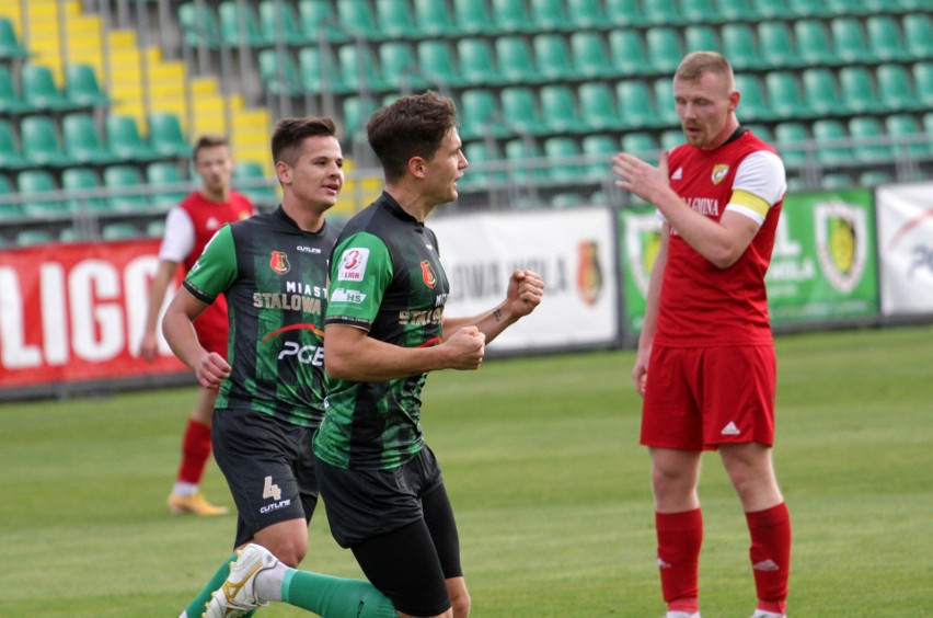 Stal Stalowa Wola - Czarni Połaniec (ZDJĘCIA Z MECZU)