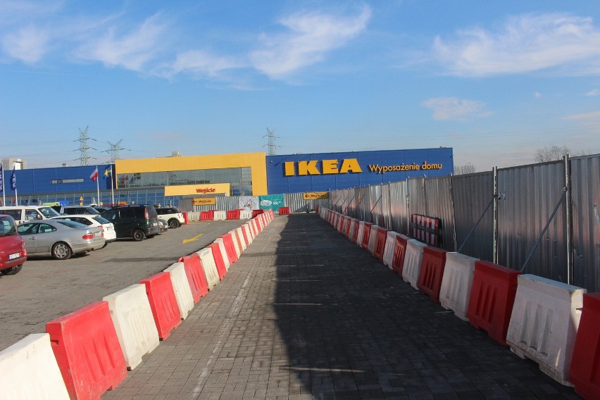 IKEA Katowice: Remont parkingu idzie pełną parą [NOWE ZDJĘCIA Z BUDOWY] 
