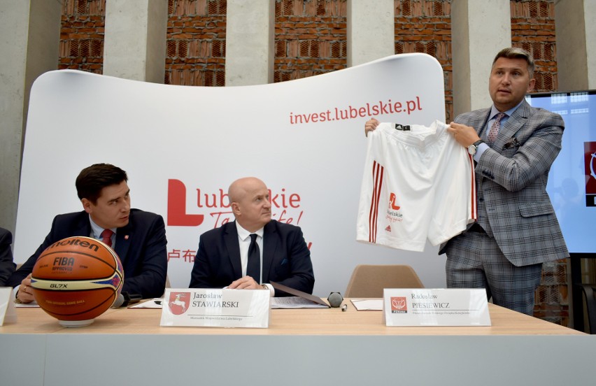 Logo województwa lubelskiego znajdzie się na koszulkach koszykarskiej reprezentacji Polski
