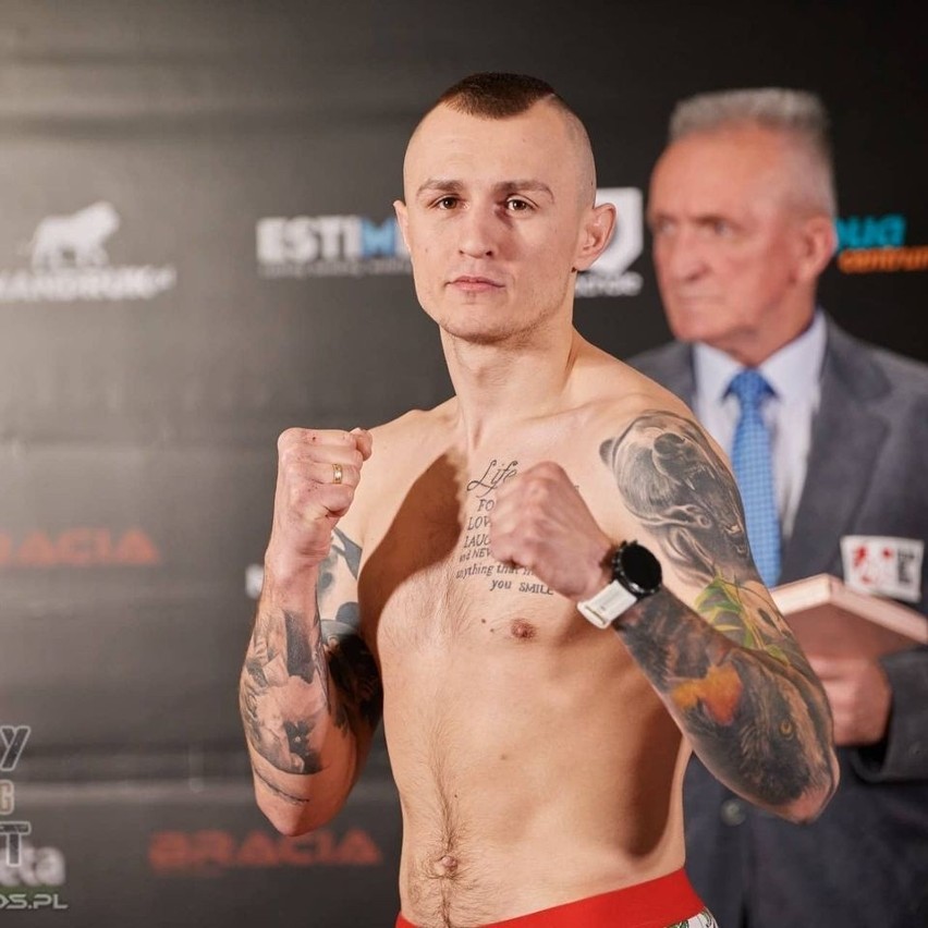 Pięściarz Berej Boxing Team Lublin Damian Tymosz pokonał Gruzina Tornike Kandelakiego. Zobacz zdjęcia 