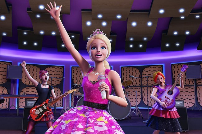 "Barbie Rockowa Księżniczka" (fot. materiały prasowe)...