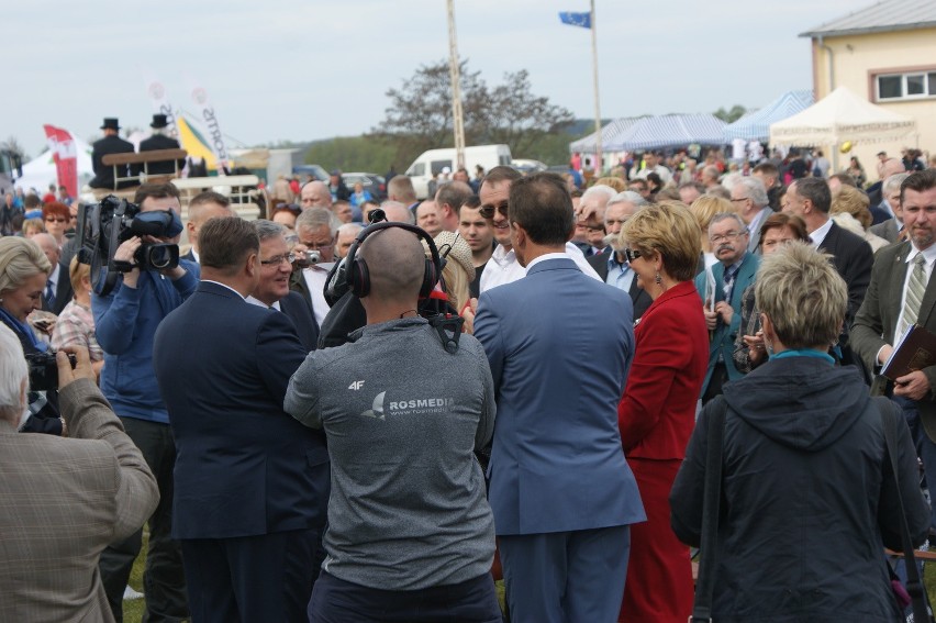 Chrzest tulipana "Bronisław Komorowski" w Chrzypsku Wielkim