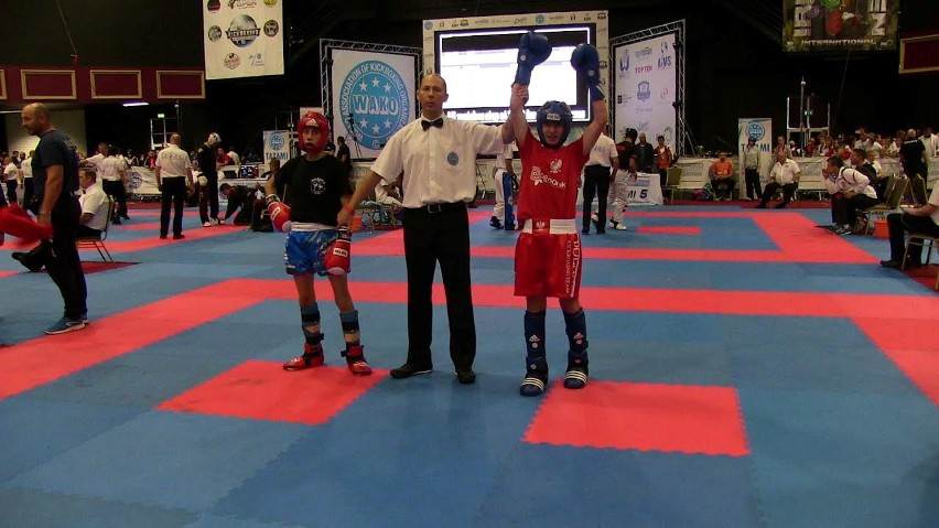 Młody grybowianin Szymon Góra mistrzem świata w kickboxingu