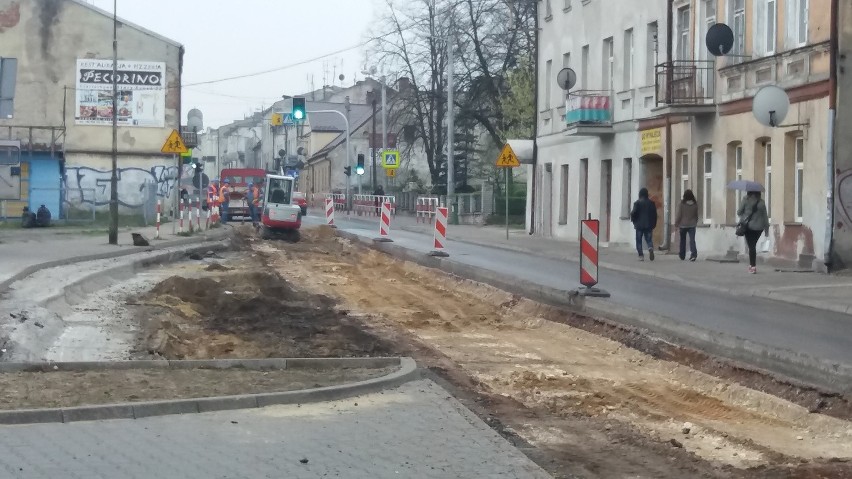 Częstochowa: Ulica Warszawska znów remontowana. To domknięcie trzech inwestycji [ZDJĘCIA]