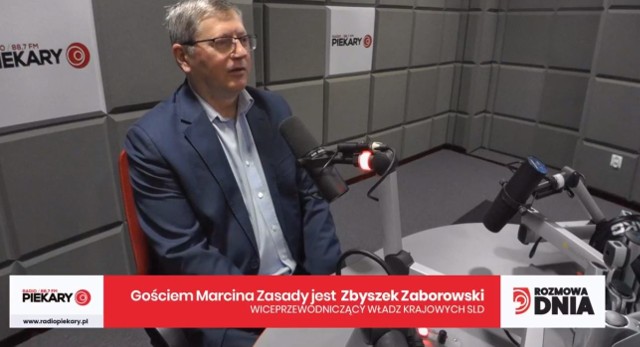 Gość DZ i Radia Piekary: Zbyszek Zaborowski, wiceprzewodniczący SLD.