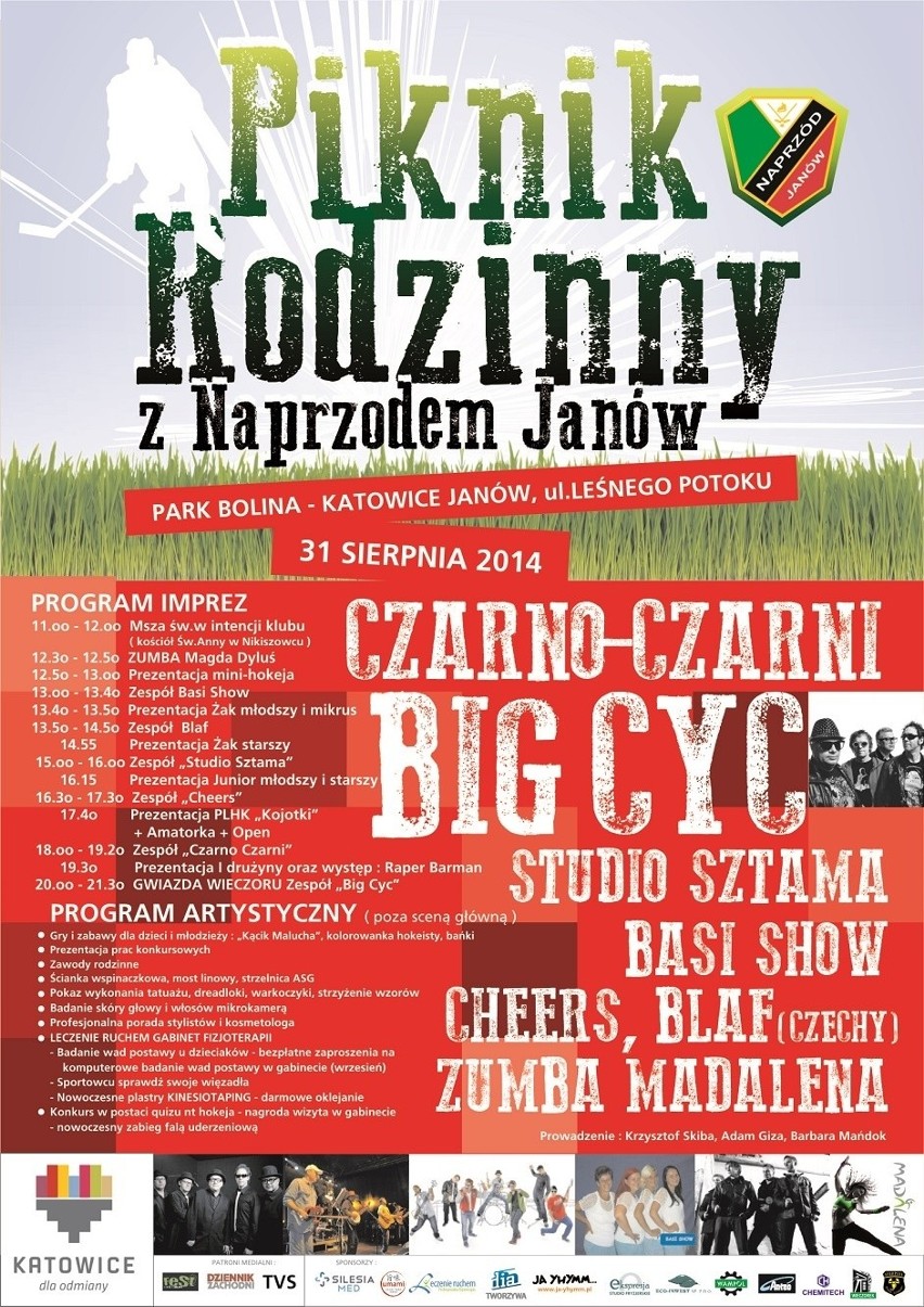 Katowice – Park Bolina - Rodzinny piknik z Naprzodem Janów,...