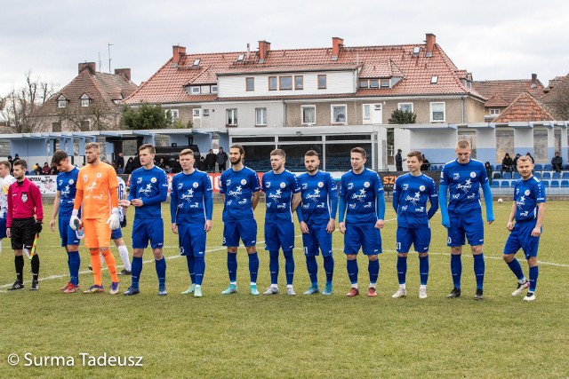Błękitni w ostatnim teście przed ligą wygrali z Kluczevią Stargard w regionalnym Pucharze Polski.