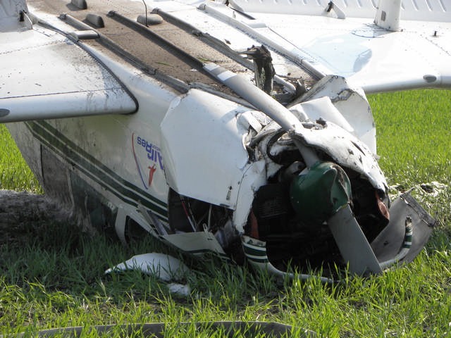 Wypadek lotniczy w Inowrocławiu