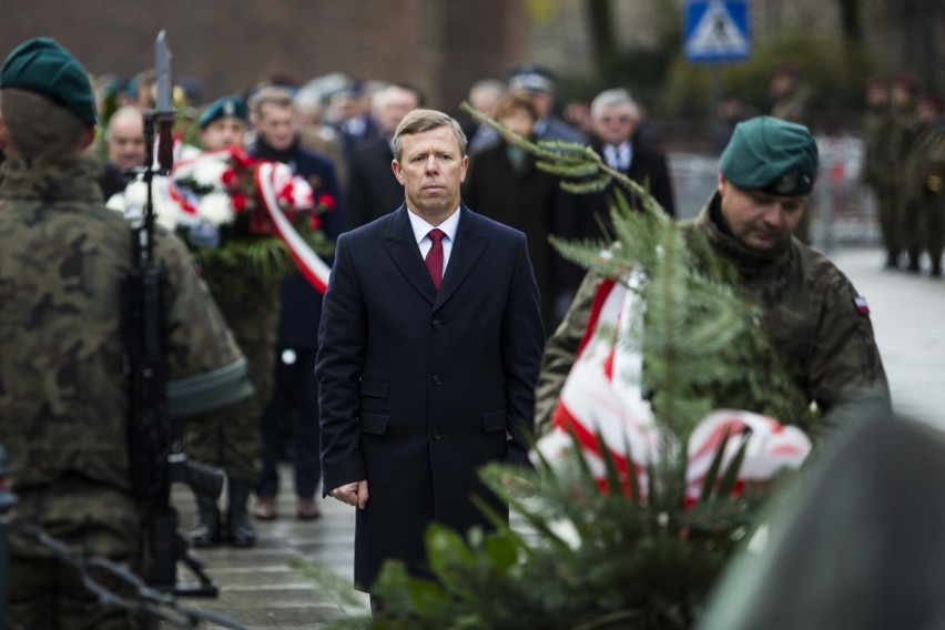 Święto Niepodległości 2017 na placu Matejki w Krakowie