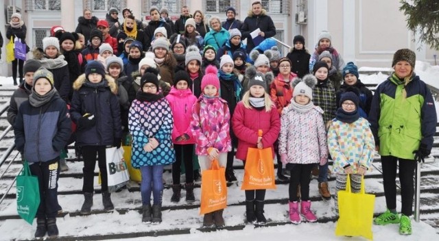 Buscy koloniści wyjechali na ferie zimowe do Zakopanego w znakomitych nastrojach.