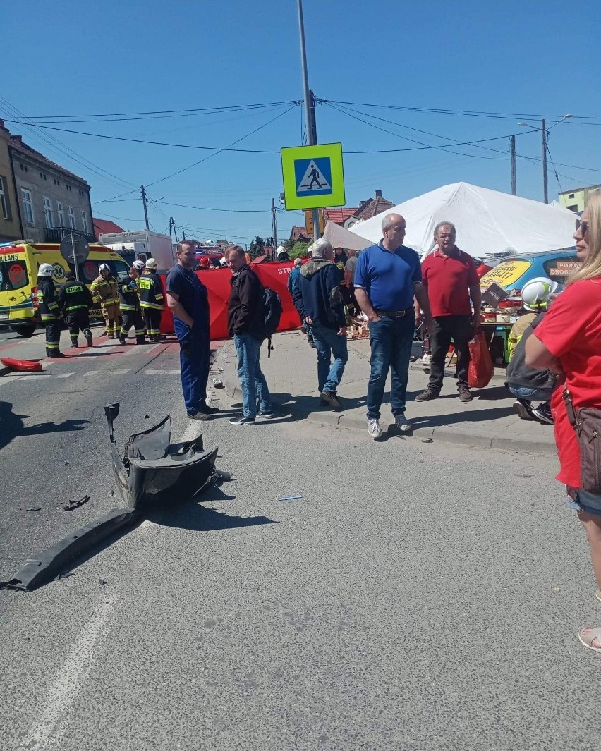 Wypadek w Liszkach